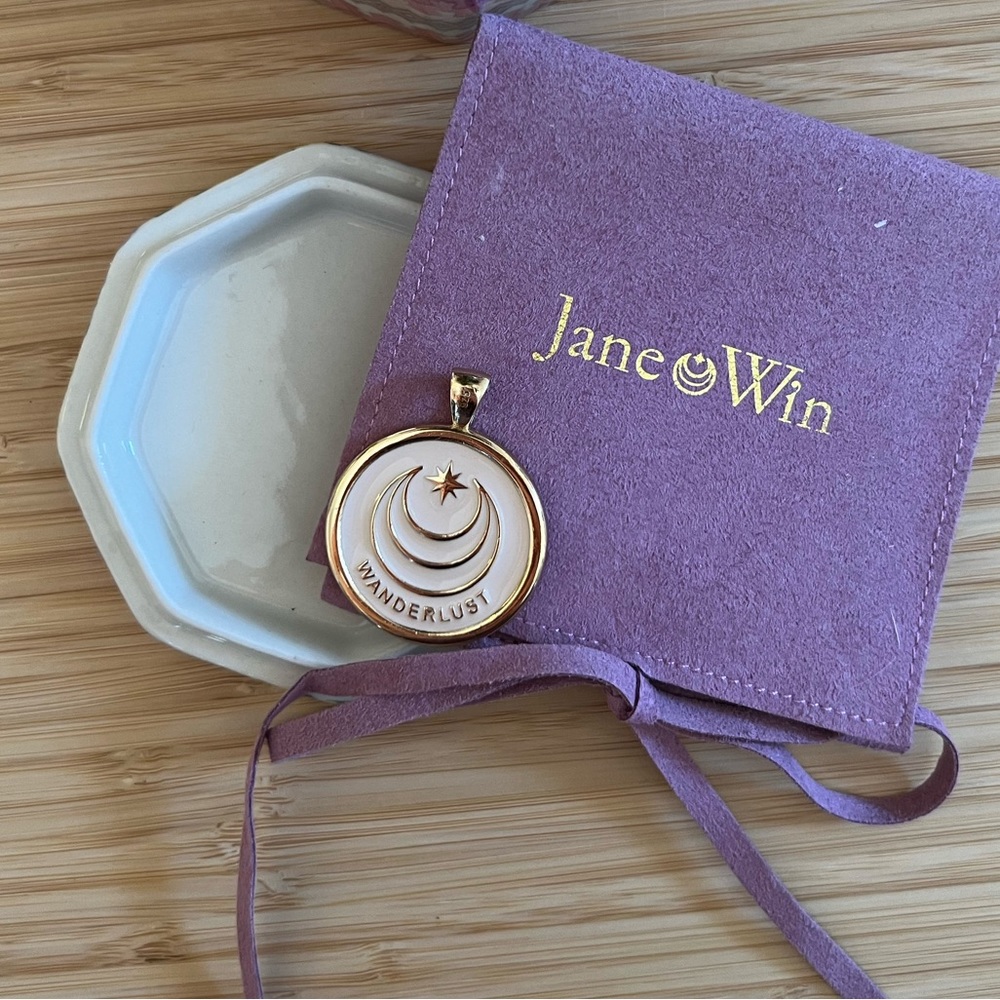 Jane Win | WANDERLUST Original Coin | 14k Gold Plated Silver 🌎 ✨ - Picture 2 of 2